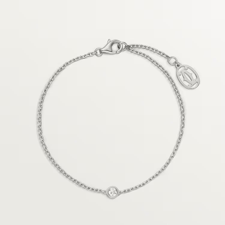 Cartier d'Amour bracelet, diamond, mini model