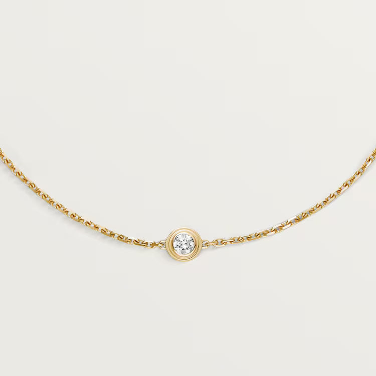 Cartier d'Amour bracelet, diamond, mini model